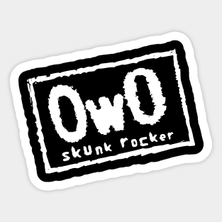 OwO World Order (Hollywood) Sticker